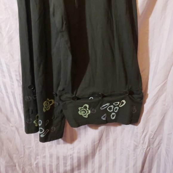 Blue Fish Palazzo Hippie comfy capri flowy pants - Picture 9 of 17